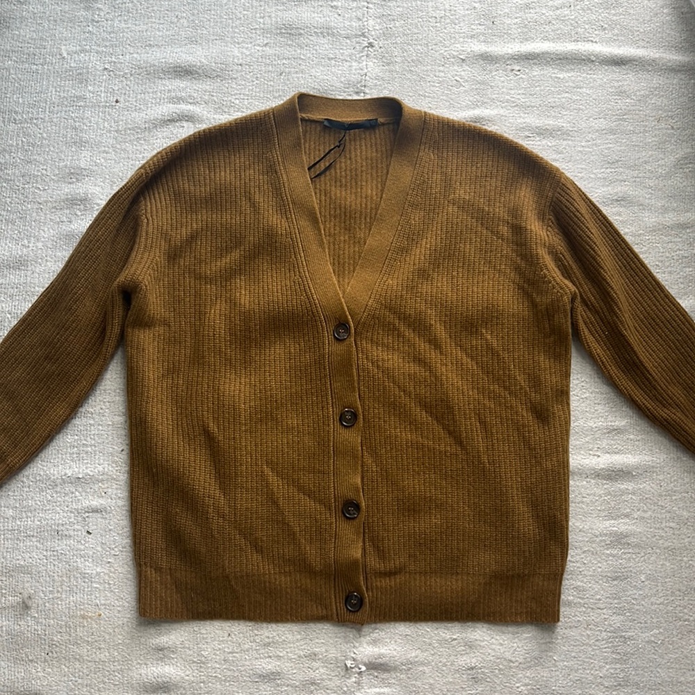 Jenni Kayne Cashmere Cocoon Cardigan in Bronze